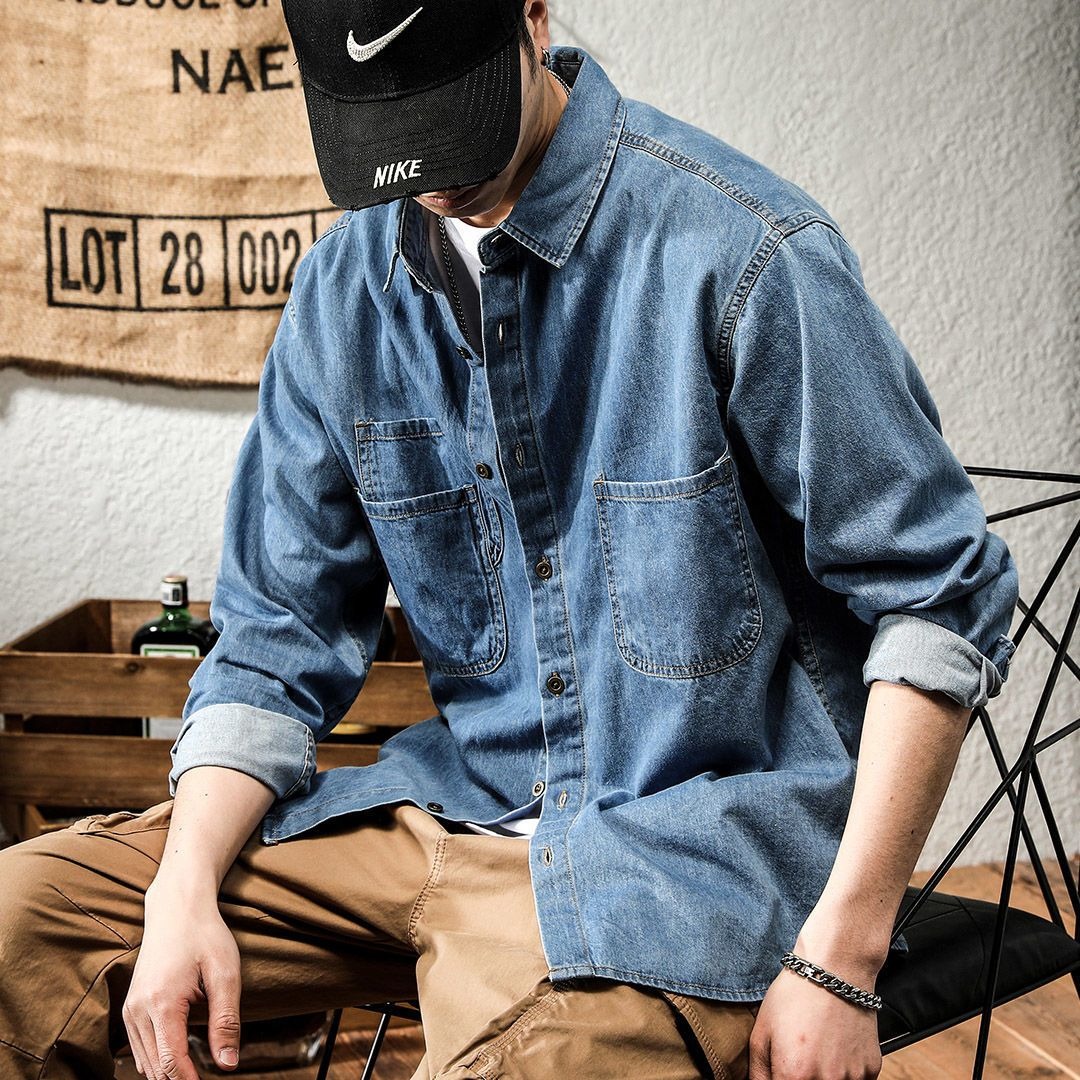 Kemeja Lengan Panjang Pria Gay - Winter Clothing Pk ulasan dan harga