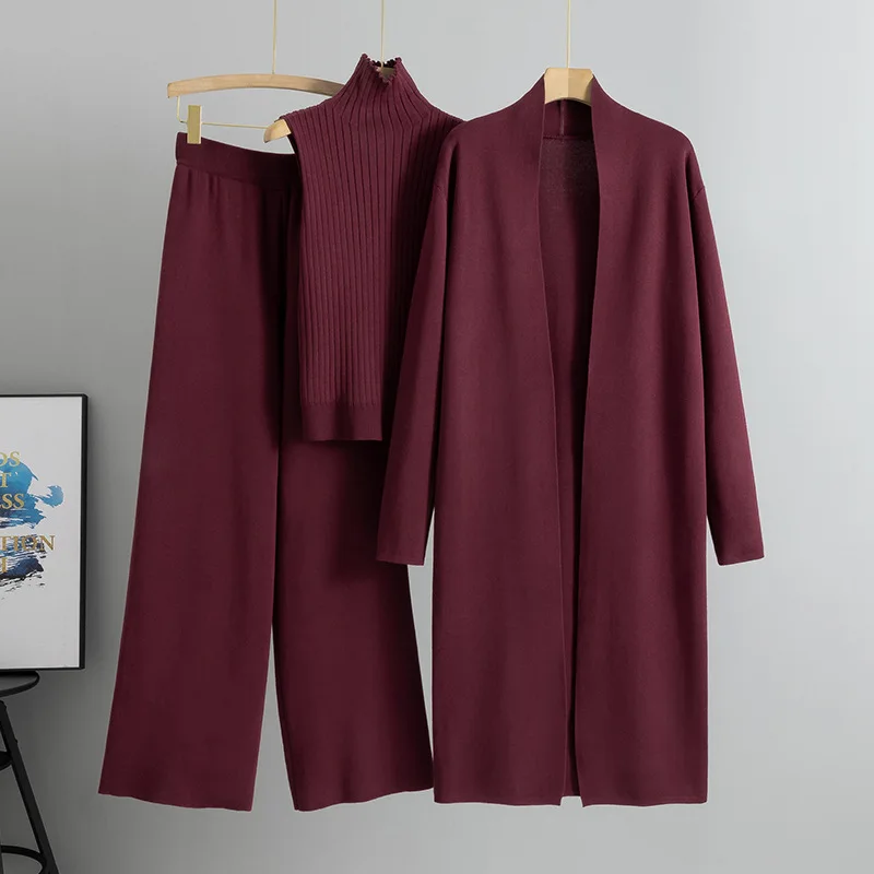 Setelan 3 potong untuk musim g - Winter Clothing For Women ulasan dan harga