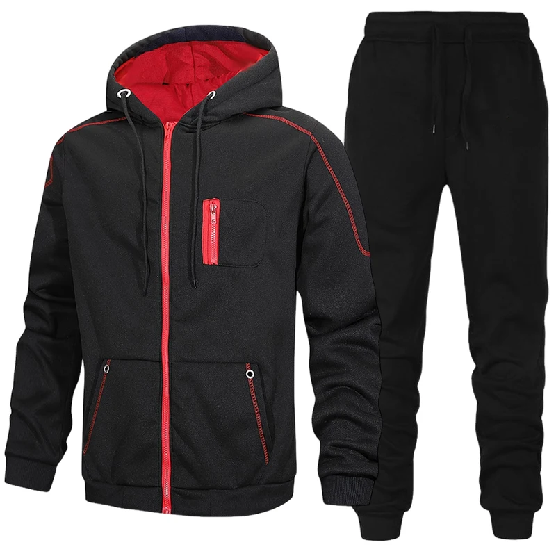 Setelan Olahraga Pria, Hoodie  - Winter Clothing Pk ulasan dan harga