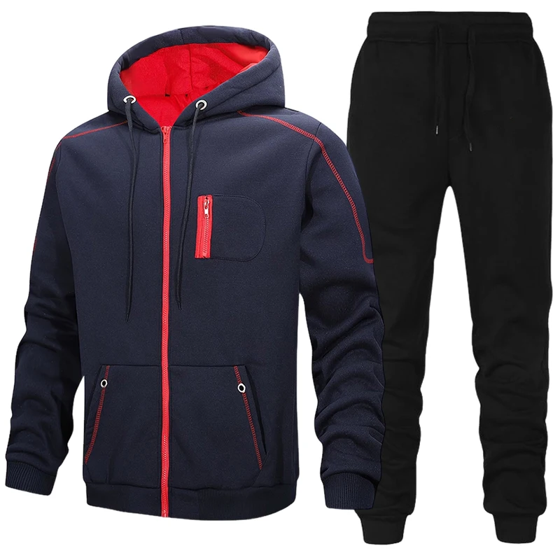 Setelan Olahraga Pria, Hoodie  - Winter Clothing Pk ulasan dan harga