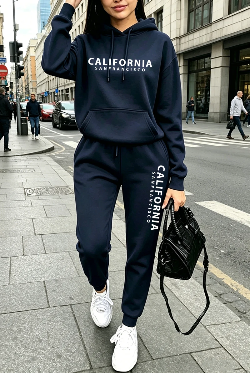 Setelan Olahraga Wanita Berkua - Winter Clothing For Women ulasan dan harga
