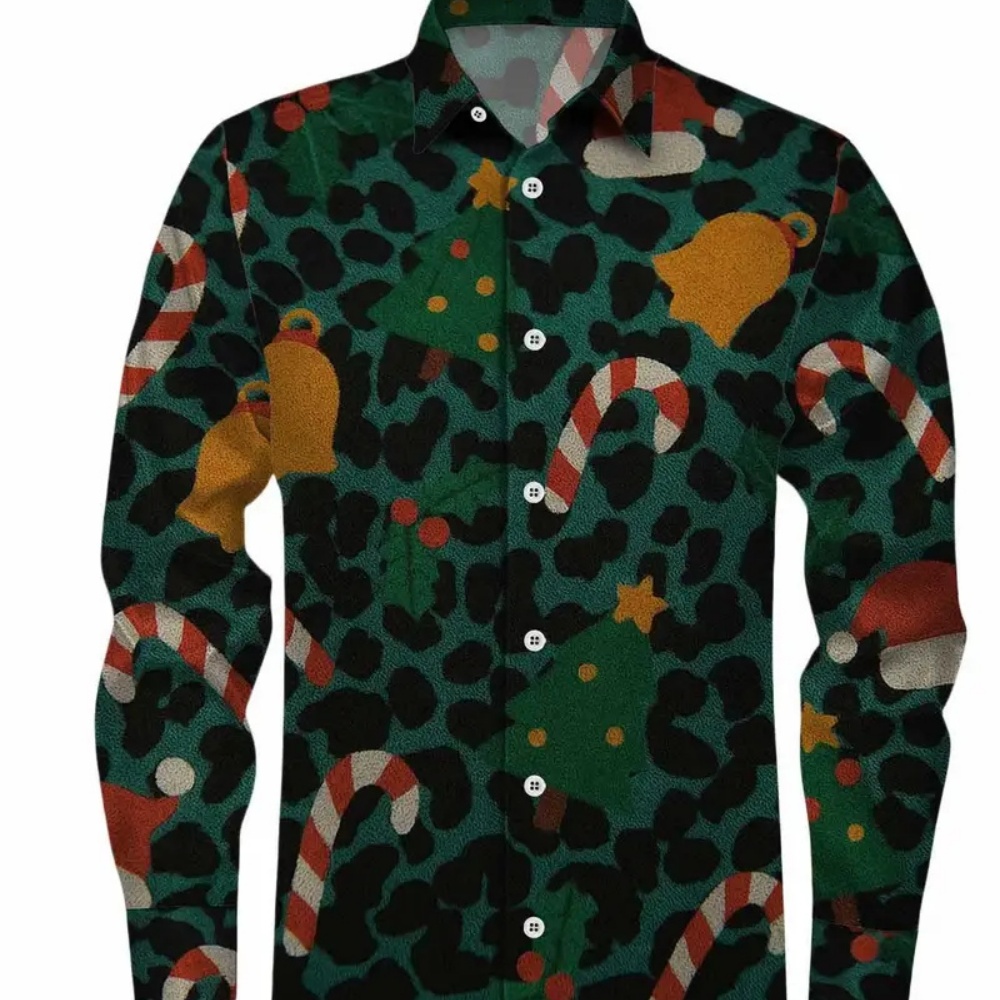 Kemeja Natal Pria Lengan Panja - Winter Clothing Gift Ideas ulasan dan harga