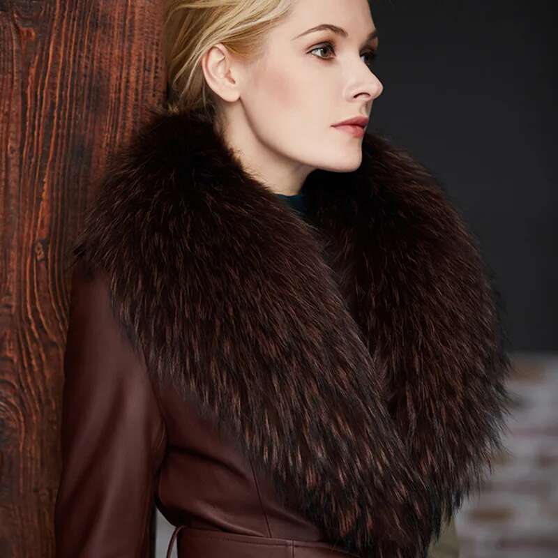 Kerah Bulu Rakun Wanita Musim  - Winter Clothing Pk ulasan dan harga